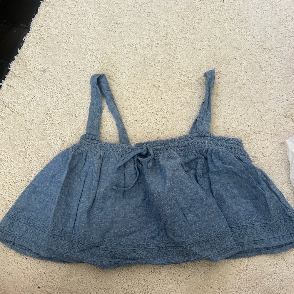 American Eagle Denim Tank